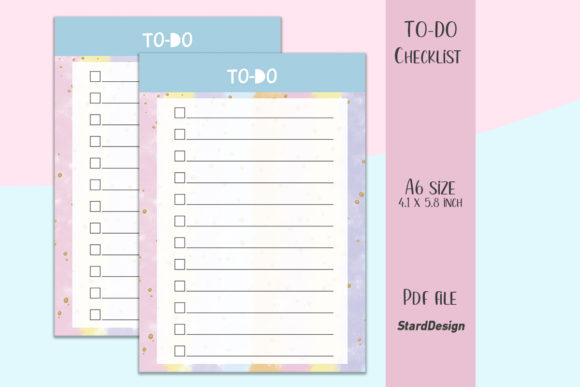 Download To-Do CheckList Printable 6 - Premium Resources
