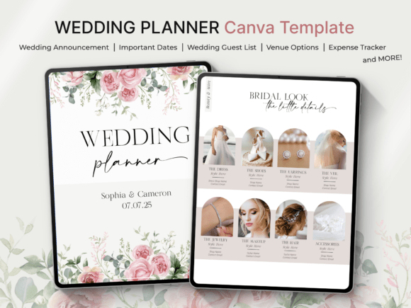Download Ultimate Wedding Planner Canva - Wedding planner Collection
