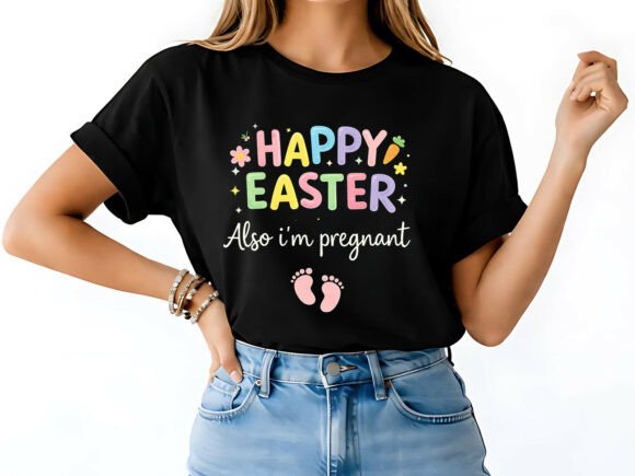 Download Easter Pregnancy Announcement T-Shirt - Pregnancy Collection