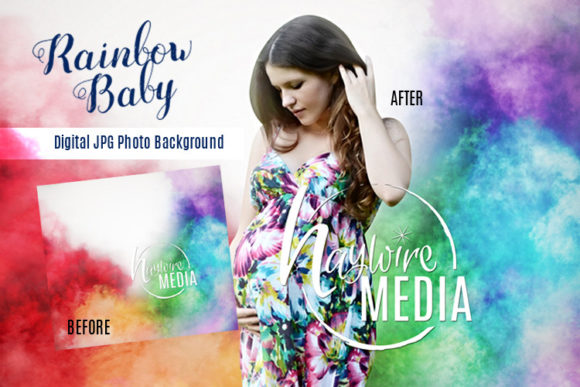 Download Rainbow Baby Pregnancy Photo Background - Pregnancy Collection